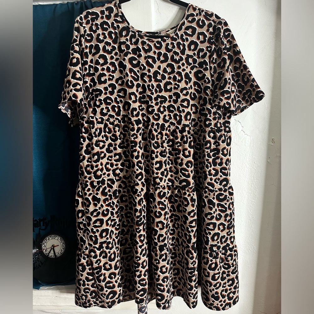 Cutie Leopard Dress
